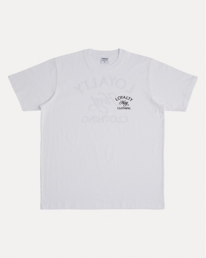 WHITE LOYALTY TEE