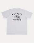 WHITE LOYALTY TEE