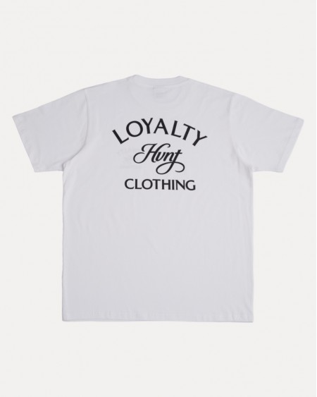 WHITE LOYALTY TEE