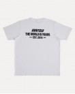 WHITE THE WORLD IS YOURS TEE