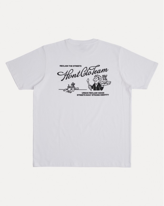 WHITE PAINTER TEE