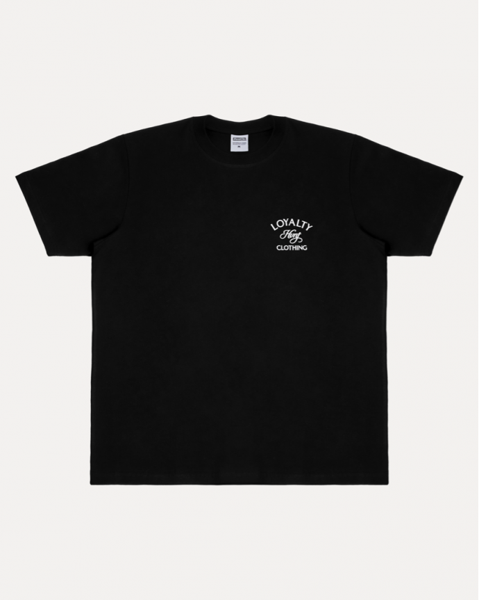 BLACK LOYALTY TEE