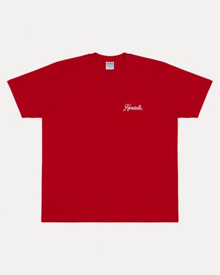 RED STREETS BUILD STRONG IDENTITIES TEE
