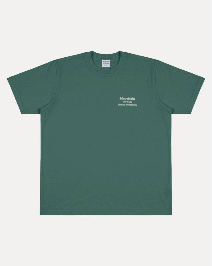 KHAKI RAISED BY WOLVES TEE
