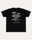 BLACK ALL LOGOS TEE
