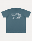 GREY-BLUE PAINTER TEE
