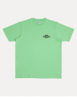 NEON GREEN THE WORLD IS YOURS TEE