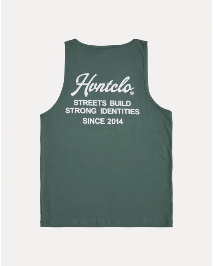 KHAKI STREET BUILD STRONG IDENTITIES TANK-TOP