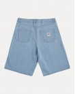 LIGHT BLUE WASHED CLASSIC DENIM SHORT
