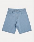 LIGHT BLUE WASHED CLASSIC DENIM SHORT