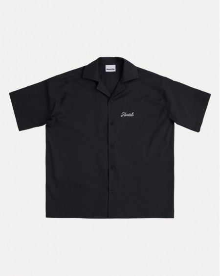 DARK GREY CALLIGRAPHY SHIRT