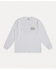 WHITE TRUST THE PROCESS LONGSLEEVE
