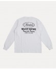 WHITE TRUST THE PROCESS LONGSLEEVE