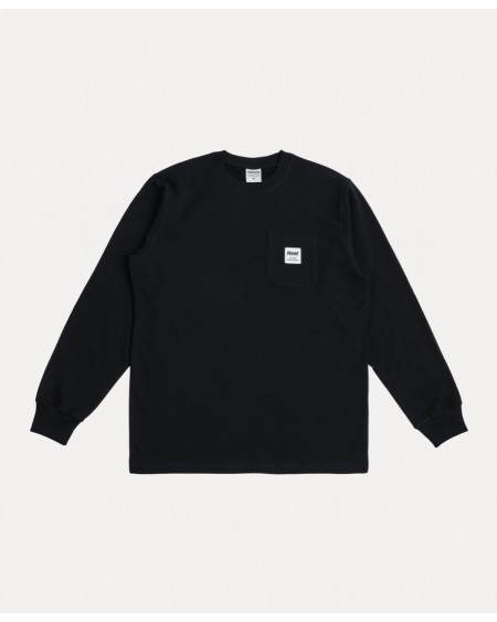 BLACK CLASSIC LABEL LONGSLEEVE