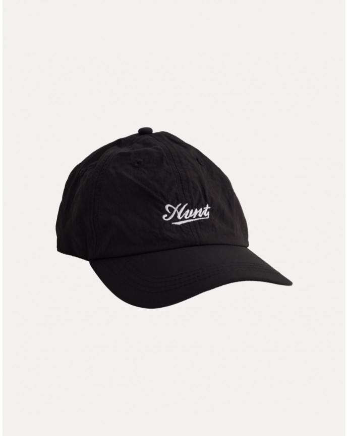 BLACK BASEBALL NYLON DAD-HAT